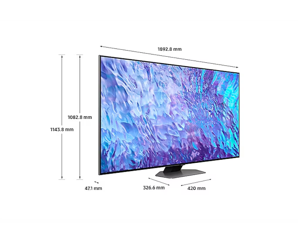 Телевизор Samsung QLED 4K QE85Q80CAT