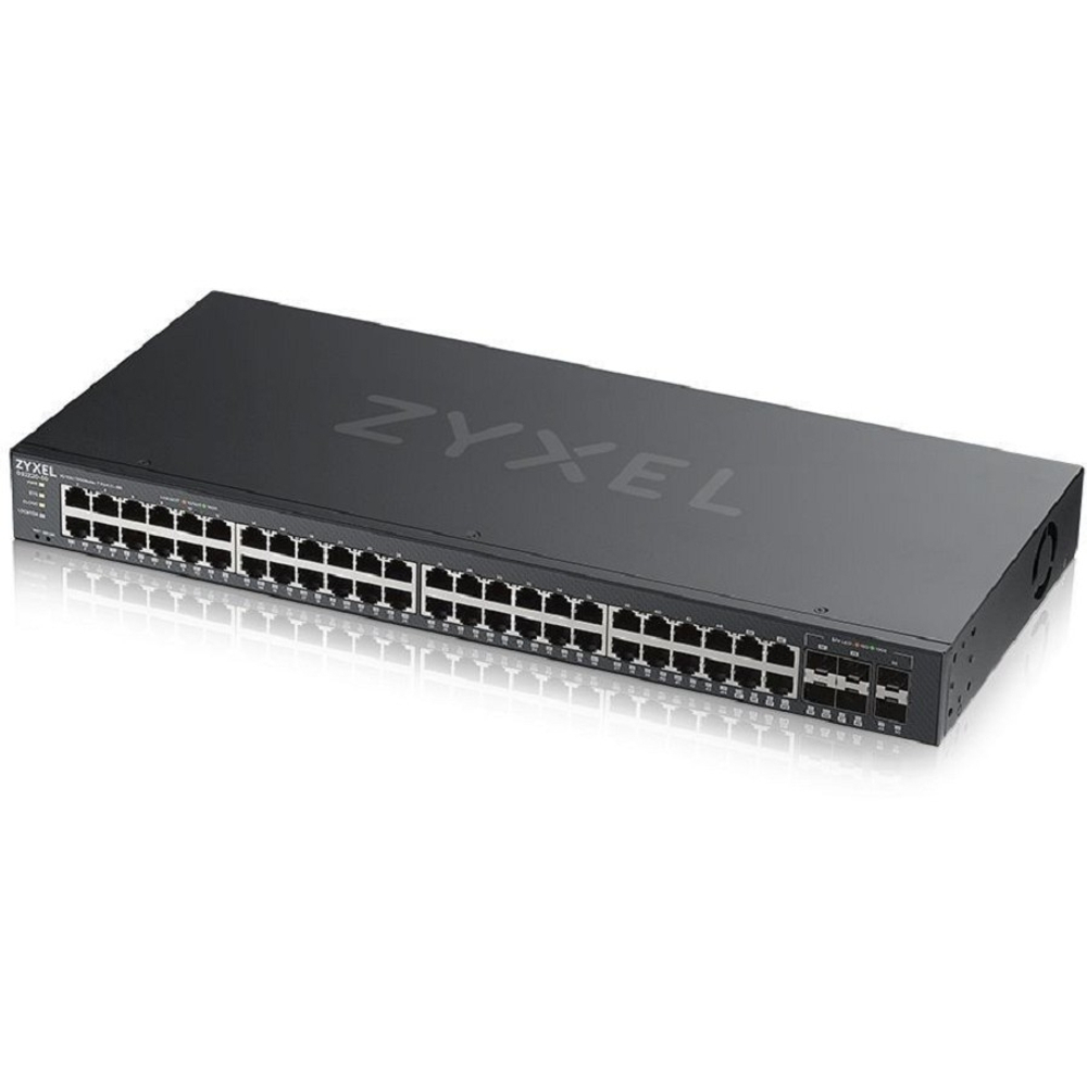 Коммутатор ZYXEL GS2220-50-EU0101F Коммутатор NebulaFlex Pro 48G 2SFP управляемый