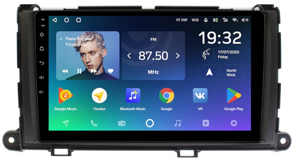 Магнитола для Toyota Sienna 3 2010-2014 - Teyes SPRO+ Android 10, ТОП процессор, 4-32, SIM-слот