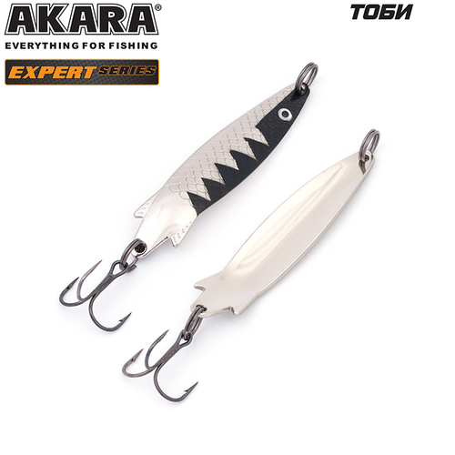 Блесна колебалка Akara Expert Тоби 95 мм 18 гр. 13/SIL