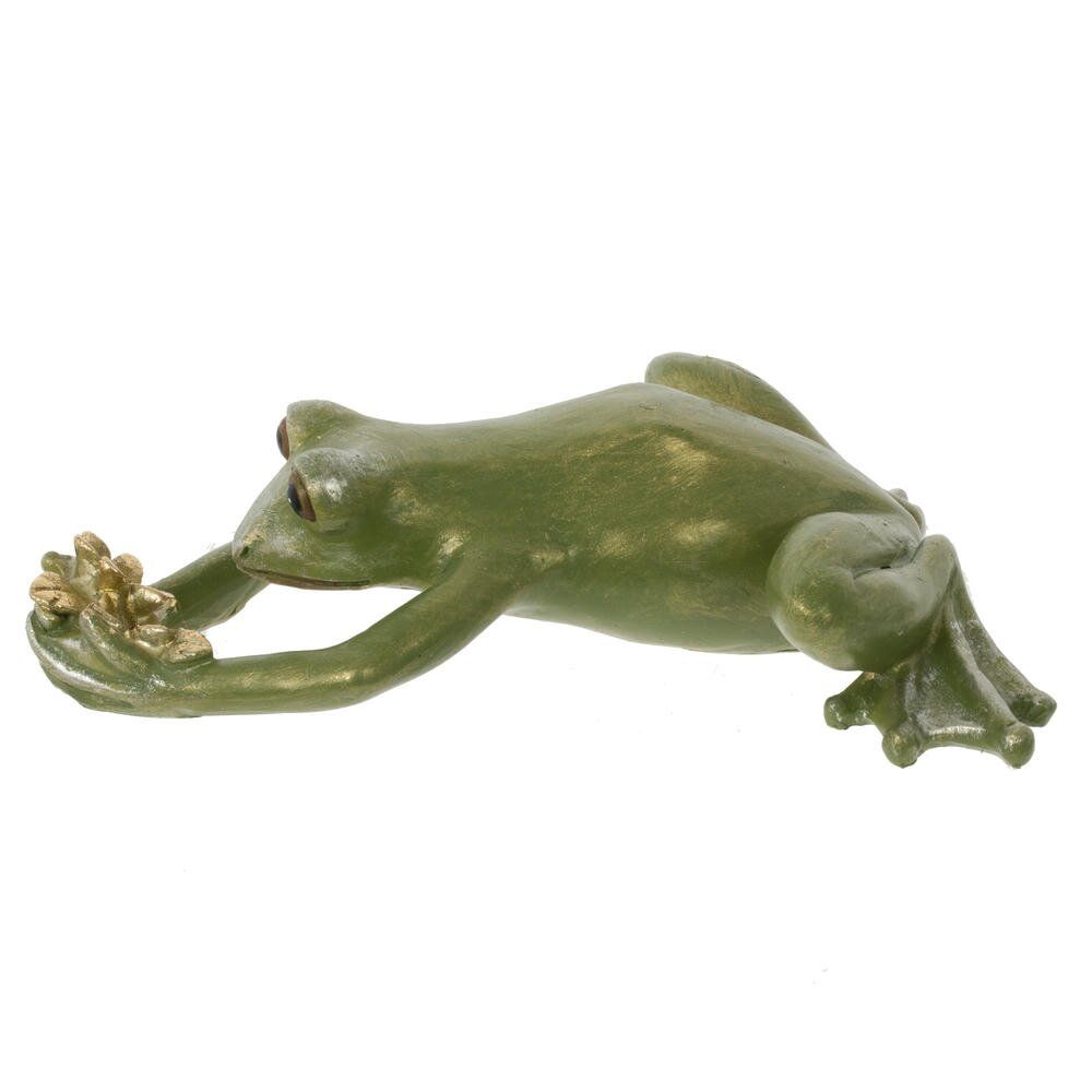 GAEM Фигурка декоративная "Лягушка", L15 W12 H4 см