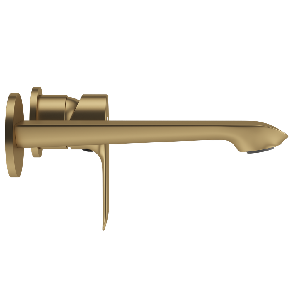 Смеситель для раковины STWORKI Копенгаген S42040GM С ВНУТРЕННЕЙ ЧАСТЬЮ, матовое золото