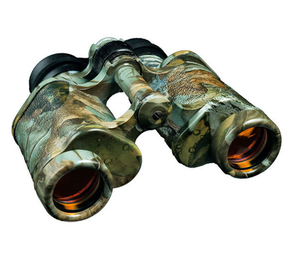 Бинокль Байгыш БПЦс 8х30 рубин камуфляж "Хантер" - фото 1