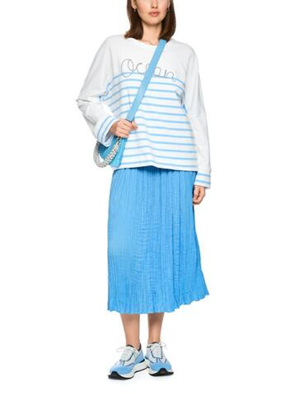 Marc Cain Джемпер свободного кроя из хлопка