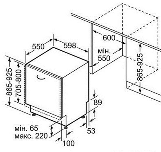 Встраиваемая посудомоечная машина Siemens SX 778D02