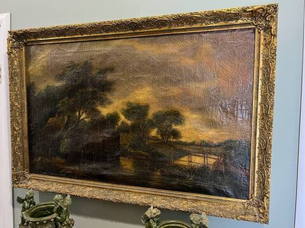 Антикварная картина