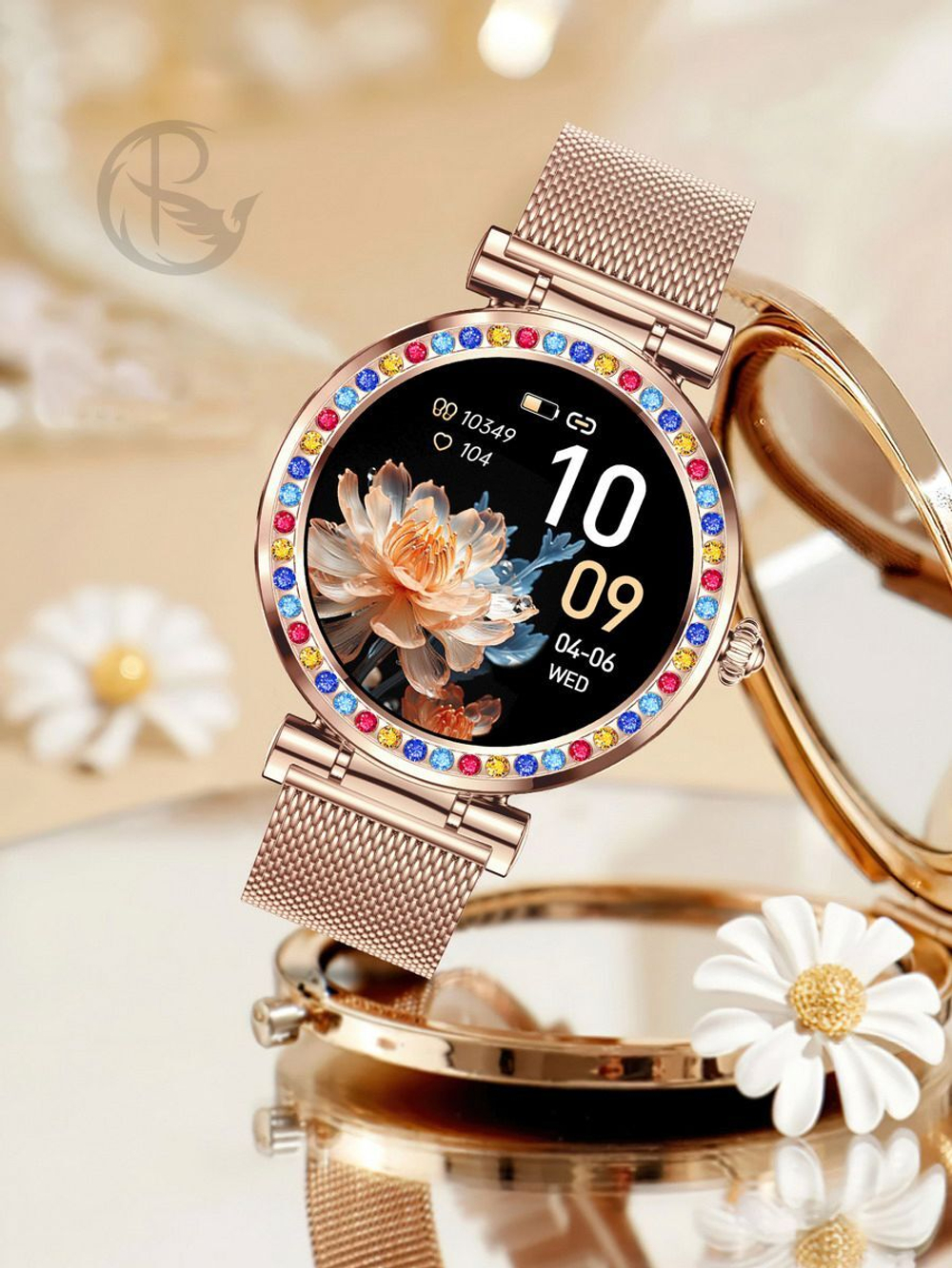 Смарт часы PARASMART Selena CF30, серебристый