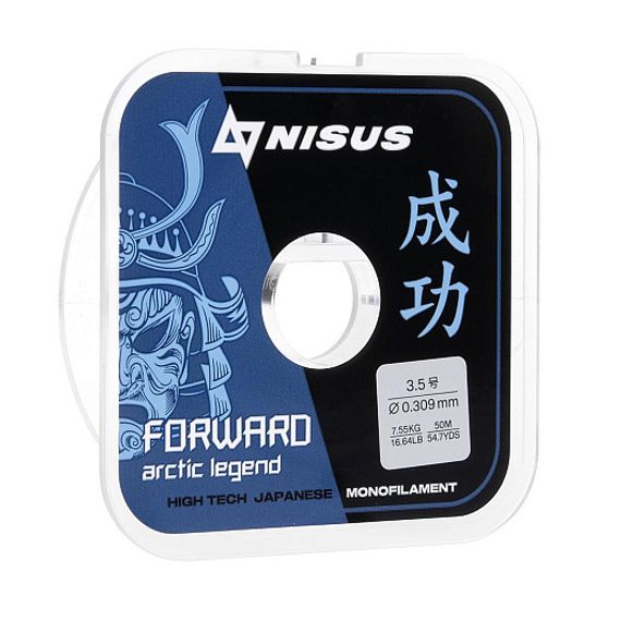 Леска FORWARD ARCTIC LEGEND 0,309mm/50m Nylon Transparent (N-FAG-0.309-50) Nisus