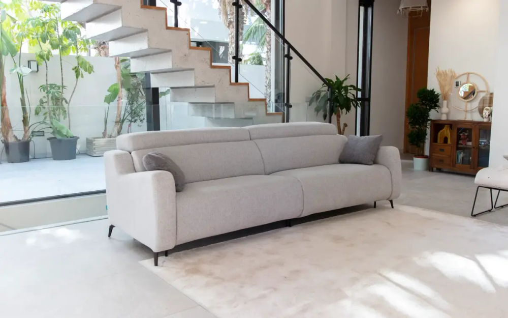 Диван Berlin 2-х местный с реклайнером BV1+2MR+BV2