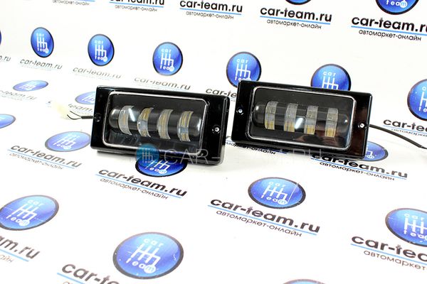 Противотуманные фары (ПТФ) "Севием" 4 диода LED на ВАЗ 2113-14-15, 2110-11-12