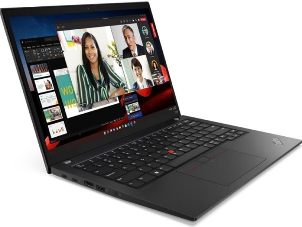 Ноутбук  Lenovo ThinkPad T14s Gen 4 14 ", Ryzen 5, 16 Гб RAM, 512 Гб SSD, Radeon 740M, Черный