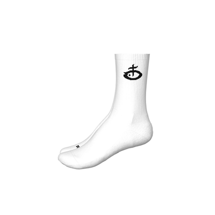 SKELETON SOCKS WHITE