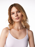 Колье на шею чешское стекло хамелеон