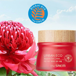 Крем для век повышающий эластичность кожи The Saem Urban Eco Waratah Eye Cream