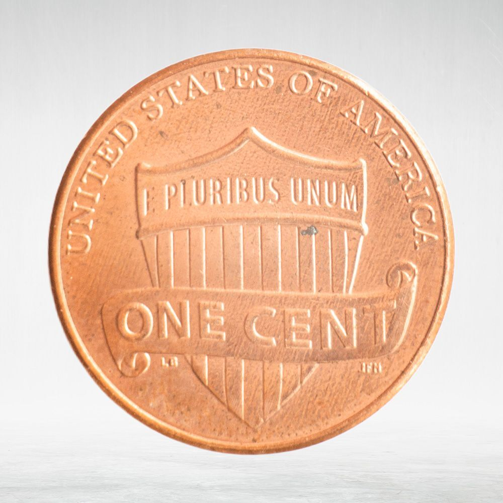 USA, 1 Cent, 2012 - Lincoln Memorial - Shield Reverse Cent, XF