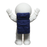 Набор ластиков разборных 3 штуки, в виде космонавтов, Qihao, фигурки из 3-х частей, школьные стерки для детей