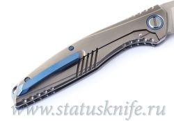 Нож Широгоров 110 Kickstop Кикстоп Sapphire Blue (Lee Williams)фотография - 7