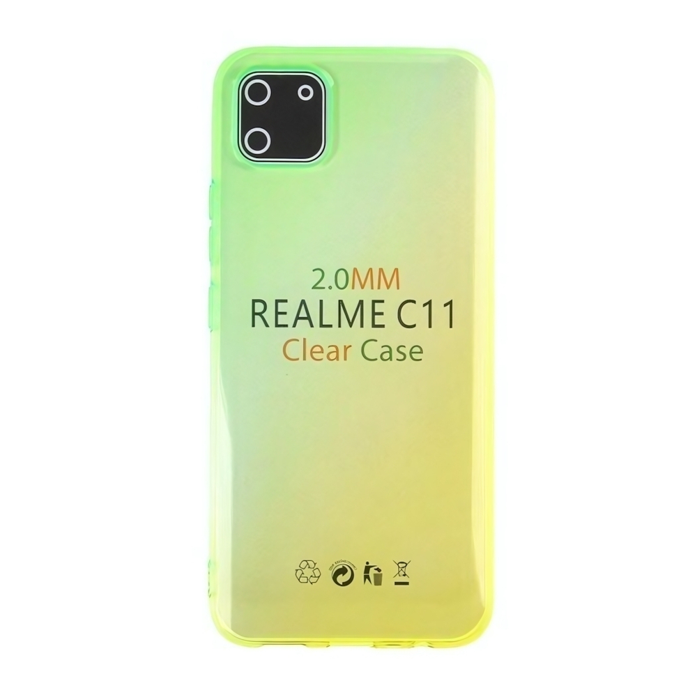 Чехол для Realme C11 Градиент, ТПУ, 012963