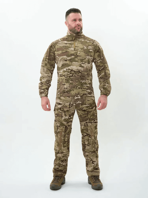 Тактический костюм ДМС утепленный тройка ВКПО 3.0 мультикам горка военная форма