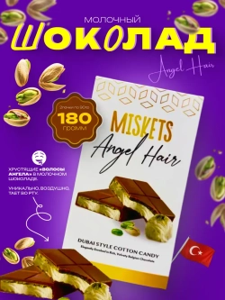 Miskets Angel Hair молочный шоколад ( волосы ангела)