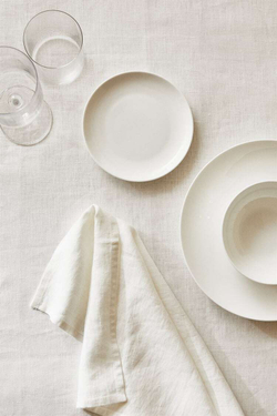 ZARA HOME ТОНКАЯ ФАРФОРОВАЯ ТАРЕЛКА ДЛЯ ХЛЕБА, БЕЛЫЙ