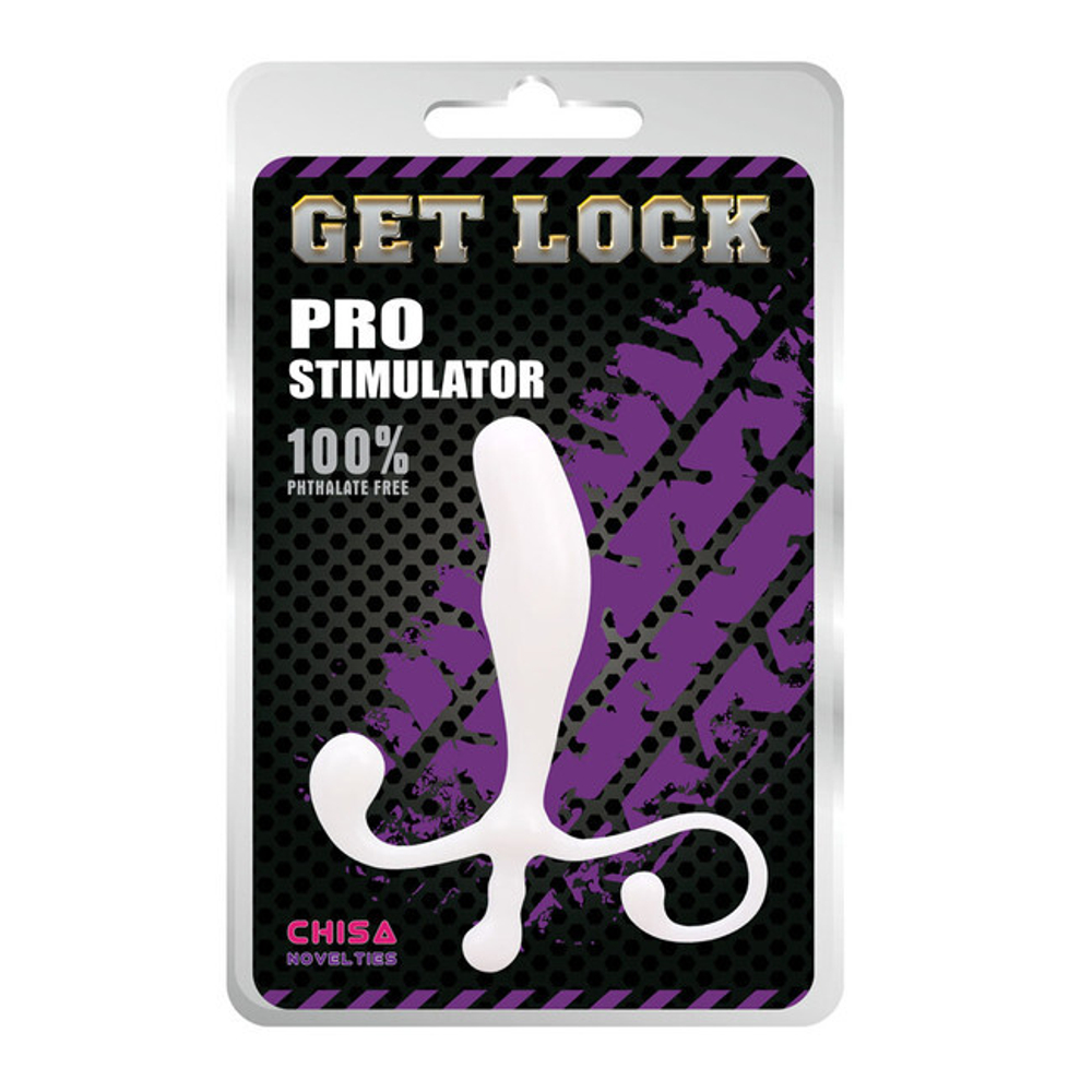 Массажер простаты Pro Stimulator (Цвет: белый)