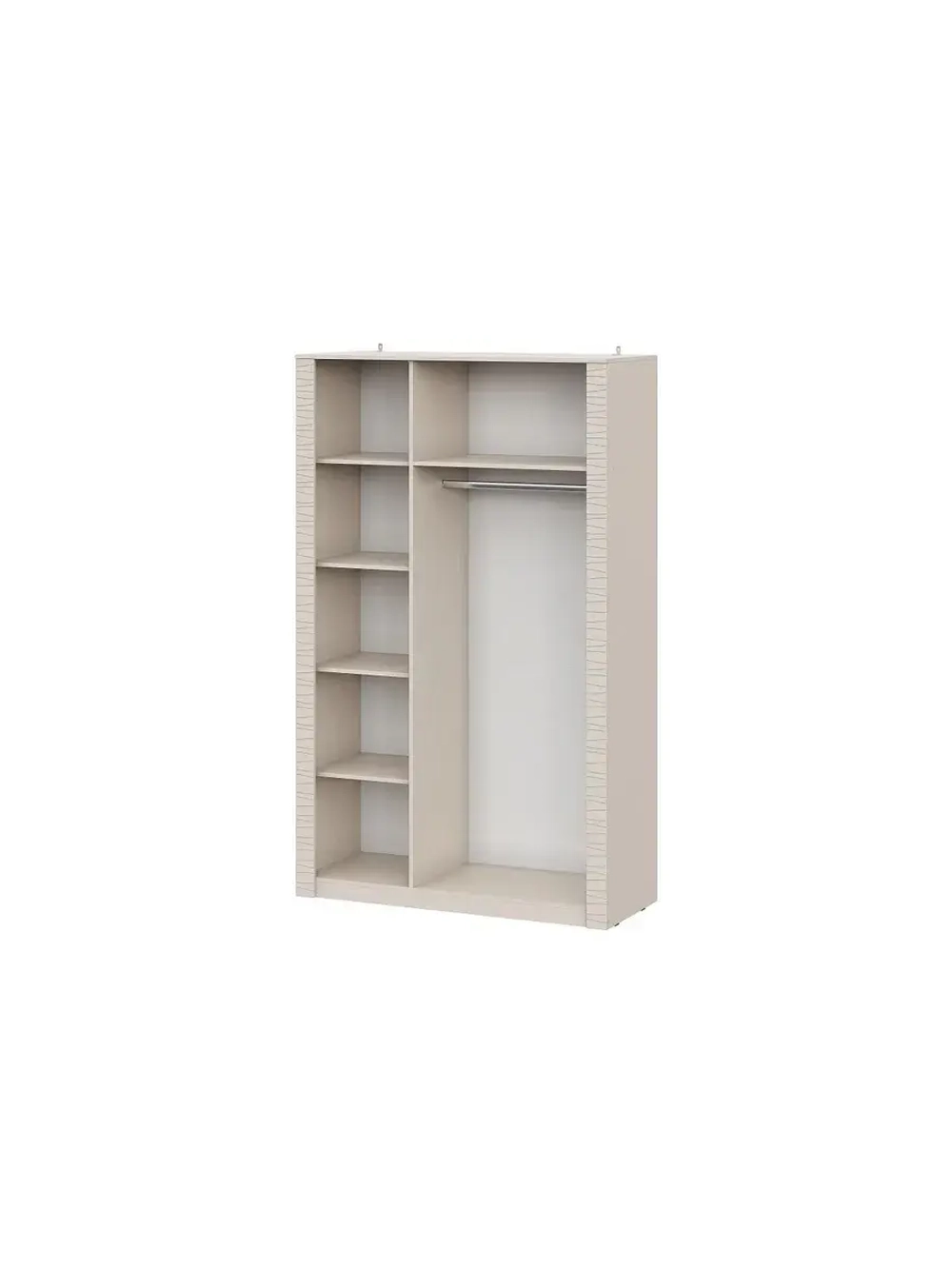 Шкаф для одежды распашной Меланж 130х52х210 см