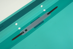 Папка-скоросшиватель с прозрачным верхним листом +перфорация А4 ассорти 120/160мкм Glossy Ice Metallic Erich Krause 4 цвета (синяя, голубая, бирюзовая, серебристая) 20шт./упак., цена за шт.