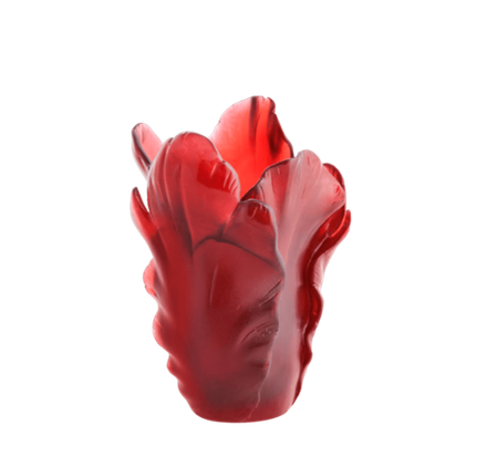 Ваза Tulip красная, 17 см