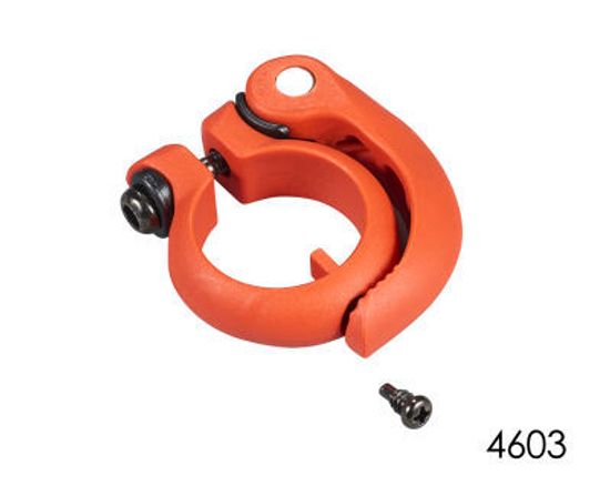 Зажим для руля оранжевый для BMW Mini2Go черно-оранжевого