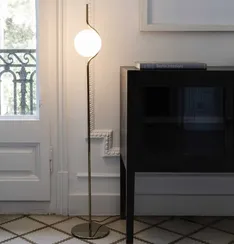 Торшер Le Vita золотой