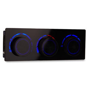 Ручки управления блоком отопителя для лада приора без кондиционера с синей подсветкой