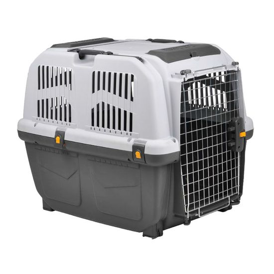 MPS переноска SKUDO IATA 7 с метал. дверцей и замком 105 х 73 х 76 см серая