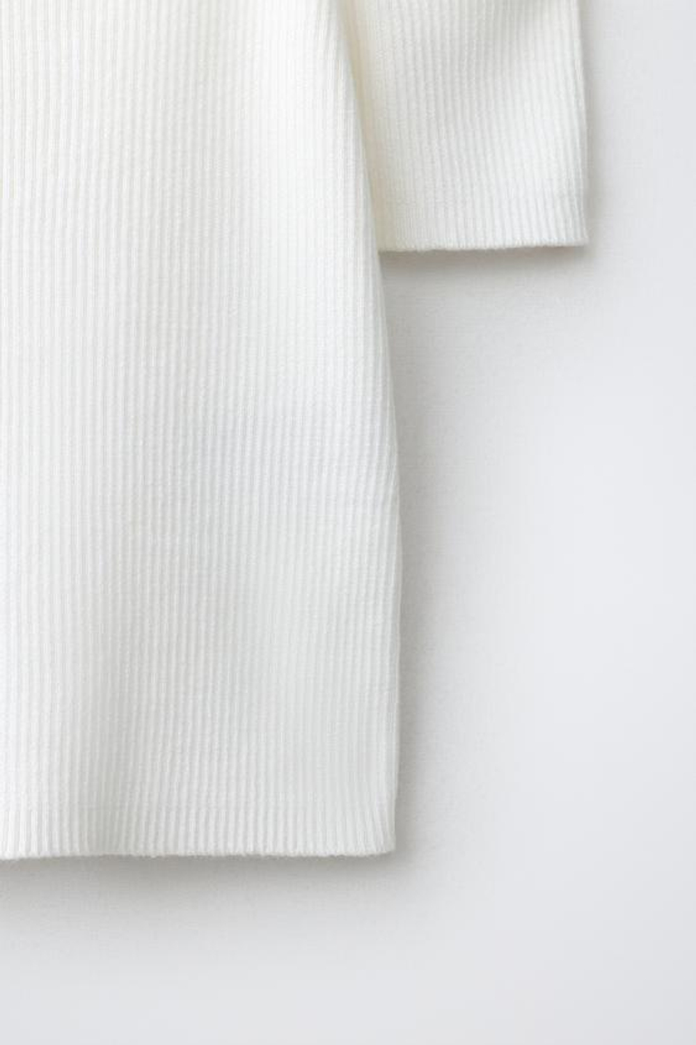 ZARA ТОП В РУБЧИК, ЖЕЛТОВАТО-БЕЛЫЙ