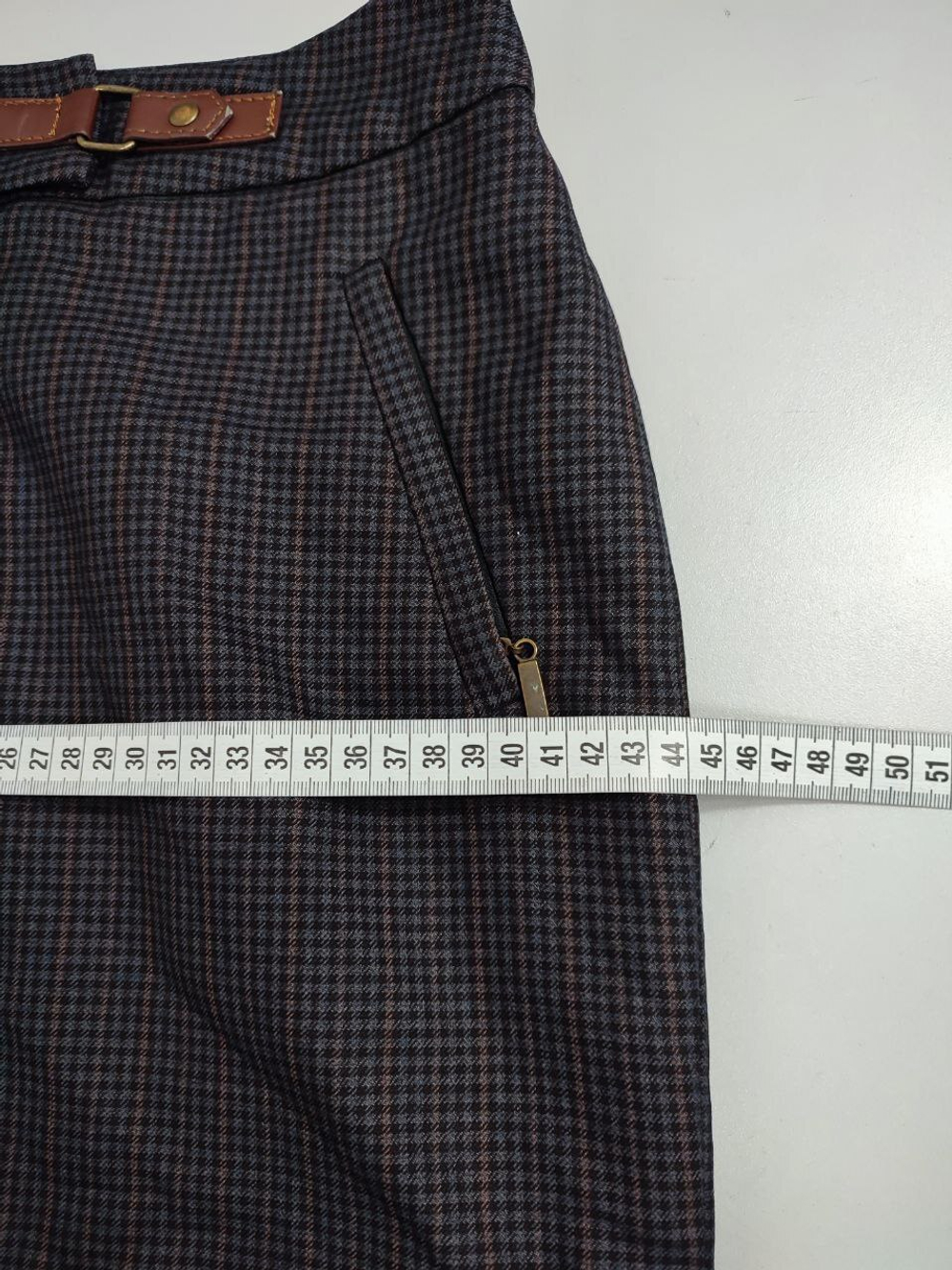 Юбка Ostin в мелкую клетку 42 размер