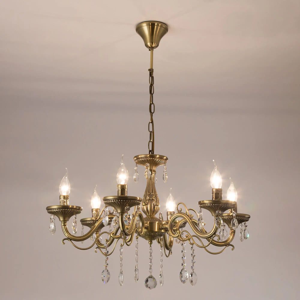 Citilux Кармен CL404163 Люстра подвесная Бронза