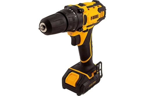 Дрель-шуруповерт 12V Denzel 20Нм, 1хАКБ 2Ач и ЗУ