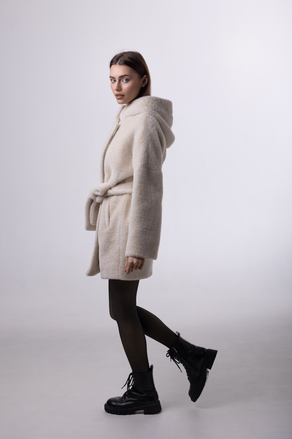 Пальто с капюшоном