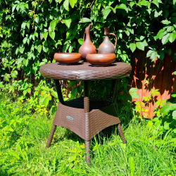 Стол круглый RATTAN Ola Dom