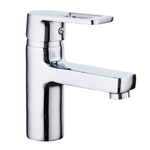 Смеситель для раковины, Frud, корот изл, с картриджем, хром, R10072