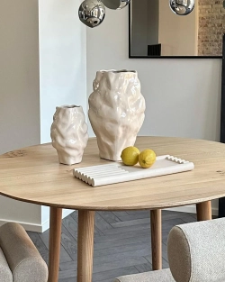 Ваза 101 Copenhagen Katachi Vase, Medio, High Glaze Birch