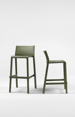 Стул пластиковый барный Nardi Trill Stool, агава