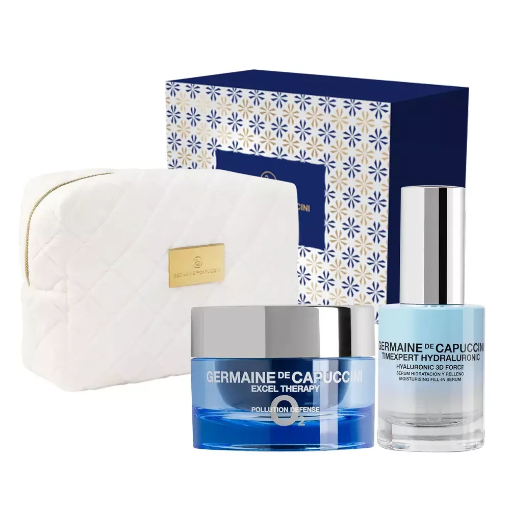 GERMAINE DE CAPUCCINI Golden Hours Excel Therapy O2 Cream & Hydraluronic 3D Serum