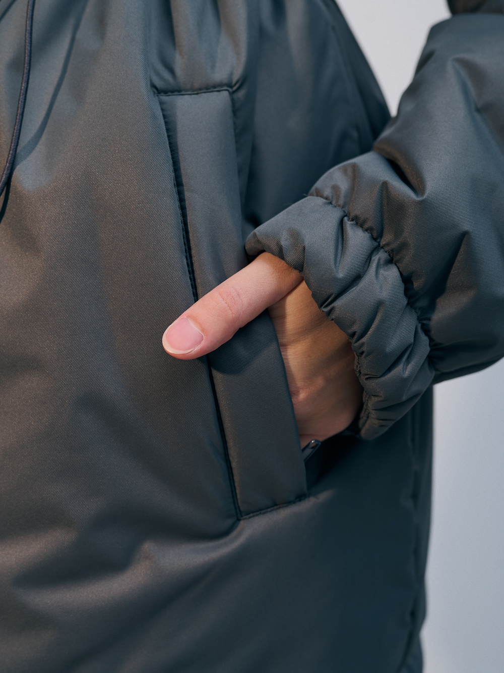 Куртка демисезонная "Нео" темно-серый