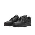 Nike Air Force 1 Low '07 Lx Black Silver Mini Swoosh Women's