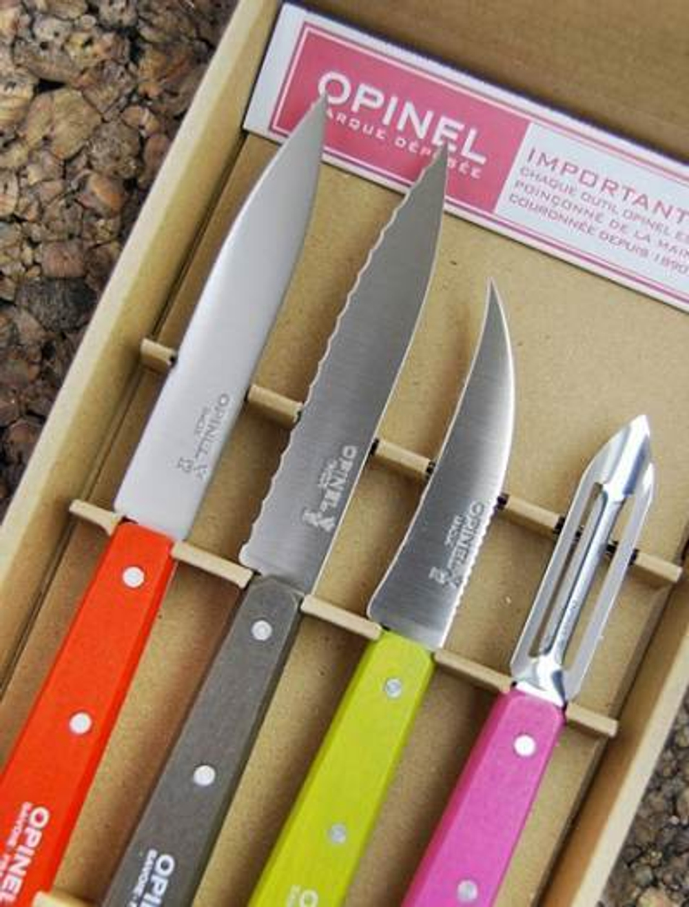 Набор столовых ножей Opinel Les Essentiels