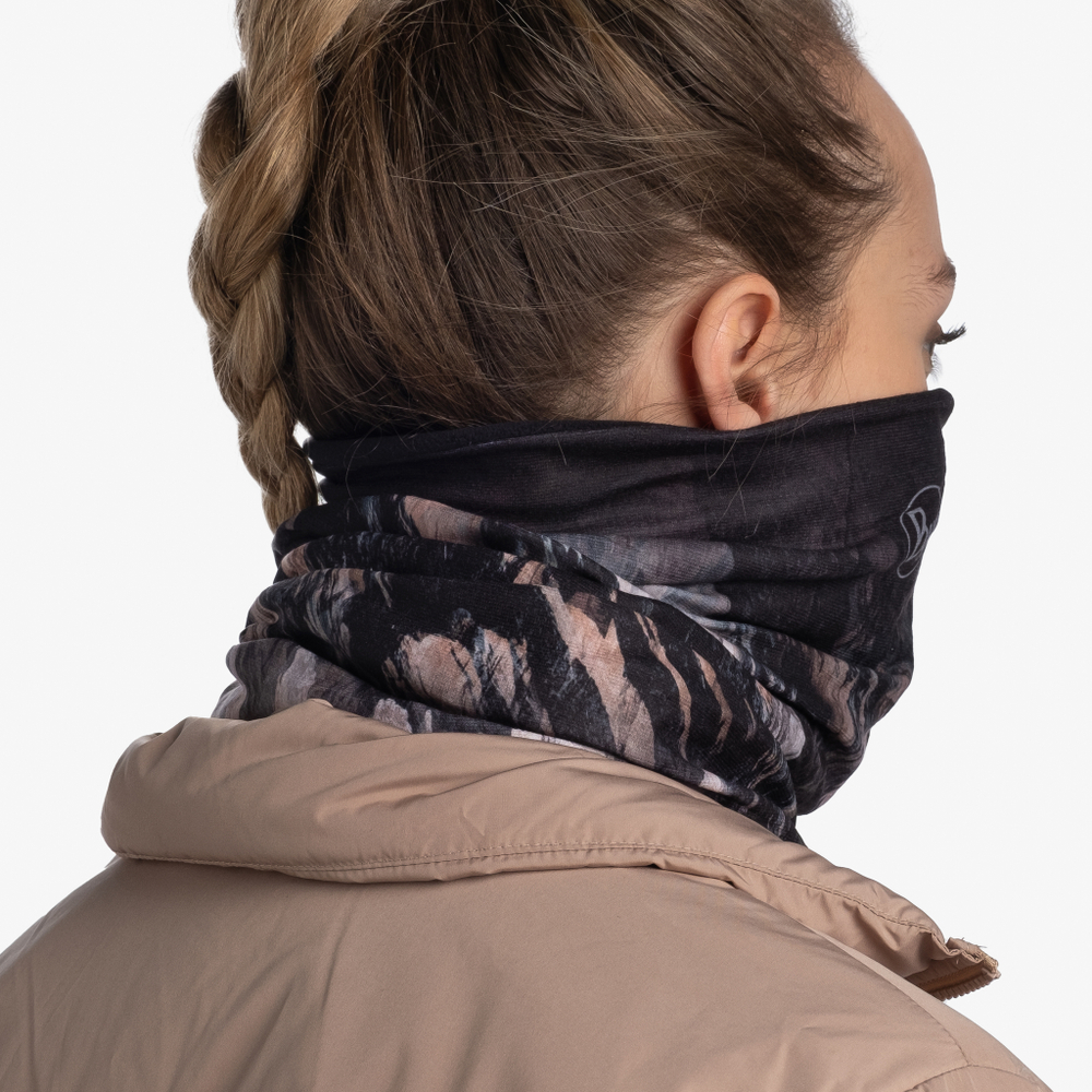 Шарф-труба с флисом двухсторонний Buff Polar Reversible Blaise Black