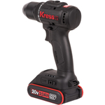 Дрель аккумуляторная KRESS KU212.1 20V 2Ачx2 ЗУ Сумка+коробка