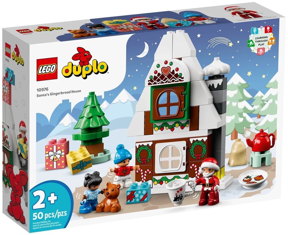 Конструктор LEGO Duplo 10976 Пряничный домик Санты