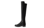 Stuart Weitzman/SW 5050 Nappa Leather Over The Knee High Boots Women"s Black